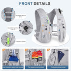 BECOJADDE Running Vest Hydration Backpack - Image 2