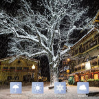 JMEXSUSS 300 LED White Christmas Lights, Outdoor Indoor, 8 Modes, Waterproof - Image 7