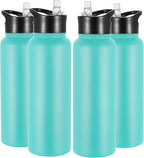 VEGOND 40 oz Insulated Water Bottle Bulk Stainless Steel Metal Water Bottles by VEGOND
