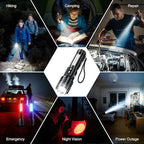 RECHOO Rechargeable Flashlights High Lumens 2 Pack, 7 Modes Dual-Switch - Image 7