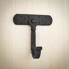 Rustic Cast Iron Wall Hooks, Heavy Duty Retro Utility Hooks - Image 5