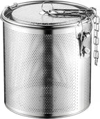 Stainless steel cylindrical seasoning filter, Mesh Design Tea Ball Strainer by BANGPEIWQT