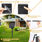 Extra-long 288FT 800LED Solar Fairy String Lights, 8 Lighting Modes, Warm White - Image 6