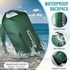 BKNOOU Dry Bag Waterproof Backpack - Image 3