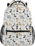 Wamika Bernese Mountain Dog Kids Backpack Cute Puppy Paw School Backpack Boy by Wamika