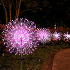 JJGoo Solar Firework Lights, 2 Pack 150 LEDs 2 Lighting Modes Solar Lights - Image 8