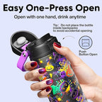 Insulated Water Bottle with Straw - Image 4