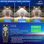 Deepn Solar Lights Outdoor, IP66 Waterproof Street Lights Outdoor, 6500K Dusk - Image 5