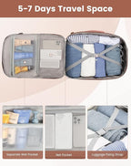 LOVEVOOK 40L Travel Backpack for Women & Men, Airline Approved Carry On Luggage - Image 9
