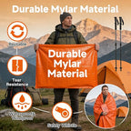 Sleeping Bag, Terrashell Blanket, Emergency Sleeping Bag, Waterproof, Compact - Image 5