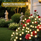 Solar Lights Outdoor-4Pack 32LEDs Solar Garden Firefly Lights Outside, Solar - Image 8