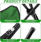 Folding Camping Stool, Portable Travel Outdoor Tripod Seat - Image 4