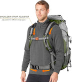 Loowoko 50L Hiking Backpack, Waterproof Camping Essentials Bag - Image 4