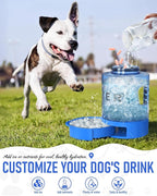 Portable Dog Travel Water Bottle, 77oz Large Dog Water Bowl Dispenser Portable - Image 6
