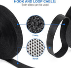 OneLeaf Fastening Cable Management Roll, 43ft x 3/4inch Cut to Length Straps - Image 5