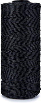 HONGDA Braided Tarred Bank Line Braided Nylon Twine, 789 Feet #12 Bank Line - Image 4