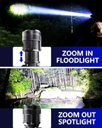 Headlamp Rechargeable -100, 000LM Bright LED HeadLamp, 40H Runtime, Waterproof - Image 3