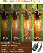 30FT LED Outdoor String Lights - Image 6