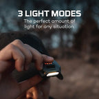 NEBO Einstein Rechargeable Cap Light | 50 Lumens, 3 Light Modes, 90 Degree - Image 4