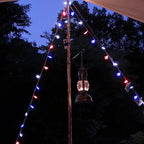 Twinkle Star 4th of July Decoration Lights, 100 LED 49FT Red White Blue Star - Image 6