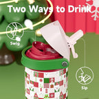 24 oz Insulated Water Bottle for Christmas: Meoky Stainless Steel Xmas Water - Image 3