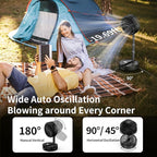 Socool 40000mAh Portable Fan Foldable Battery Rechargeable - Image 4