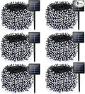 6 Pack Solar String Lights for Outside, 285 FT Total 720 LED Solar Chrismas by Albelt