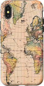 World Map, Old Map of the World Case by Unknown