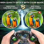 POLDR 12X25 Small Pocket Binoculars Compact Adults, Mini Kids Binoculars Boys - Image 5