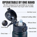 OLDLEY 20 Oz Insulated Stainless Steel Water Bottle - Image 2