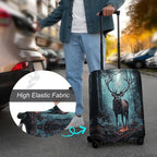 Luggage Cover Protector for 19-20 Inch Suitcases, TSA Approved Elastic Travel - Image 4