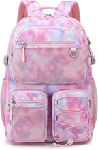 Lohol Multi-Pocket Backpack for School College Travel, Heavy Duty Big Bookbag by Lohol