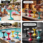 13oz Stainless Steel Martini Glass - Image 5