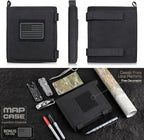 LIVANS Tactical Pouch Military Map Case Holder Army Foldable Map Storage Pouch - Image 2