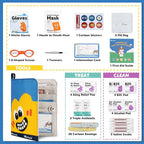 StBernard First Aid Kit for Kids, Small Pocket Size Medical Kit - Image 2