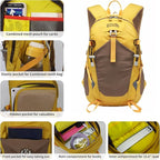 Hiking Backpack 30L Foldable Travel Daypack - Image 5