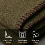 Wool Camping Blanket - Image 2