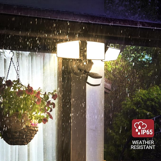 HALO Next Gen Solar-Powered LED Security Floodlight, 2 Head w/Motion Sensing - Image 6
