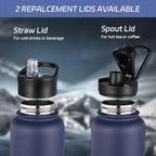 HASLE OUTFITTERS 32 oz Insulated Water Bottle Stainless Steel Double Walled - Image 4