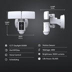 Feit Electric SEC5000/CAM/WIFI Outdoor LED Smart Security Camera - Image 8