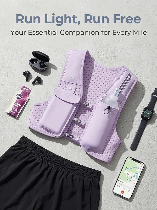 Zelvot Running Vest for Women Men, USA Original Patent, Adjustable Chest Straps - Image 7