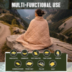 Lenotos Woobie Blanket, Thermal Insulated Military Poncho Liner, Water-Resistant - Image 4