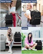 LOVEVOOK Travel Backpack for Women & Men 50L, Airline Approved Carry On - Image 7