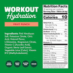 Waterboy Workout Hydration | 2, 960mg Sugar Free Electrolyte Powder Packets | - Image 4