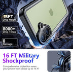 Temdan Compatible with iPhone 17 Case, Waterproof Built-in Screen & Camera - Image 3