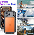 Temdan Compatible with iPhone 17 Pro Max Case, Waterproof Built-in Screen & - Image 7