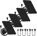 Rhorawill 4 Pack Solar Panel for Blink Outdoor 2K+/4/Outdoor XT3 and XT2/XT by Rhorawill