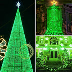 Upgrade Solar String Lights for Outside 2 Pack Total 180FT 500LED String Lights - Image 2