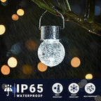 Solpex 12 Pack Hanging Solar Lights Outdoor, Solar Outdoor Lights Decorative - Image 3