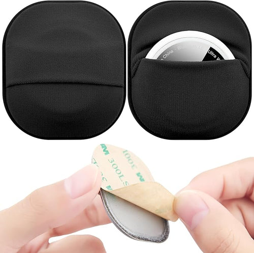2 Pack for Airtag & Moto Tag Sticker Adhesive Mount, Case for Apple AirTags 1st by DDJ